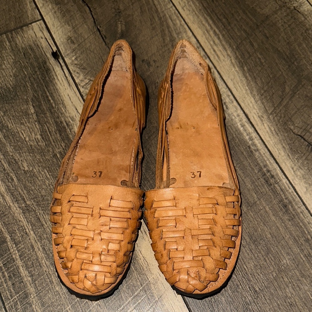 Women's Tan Loafers